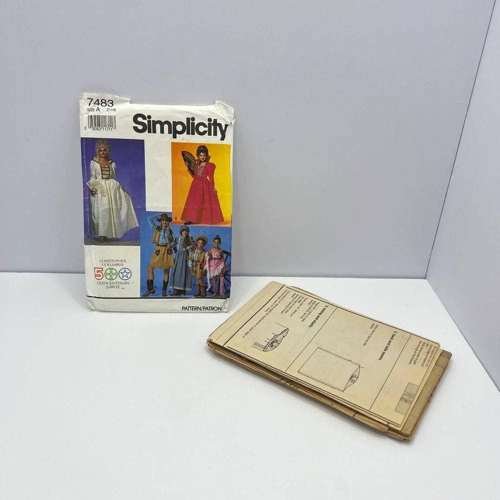 Simplicity vintage historical